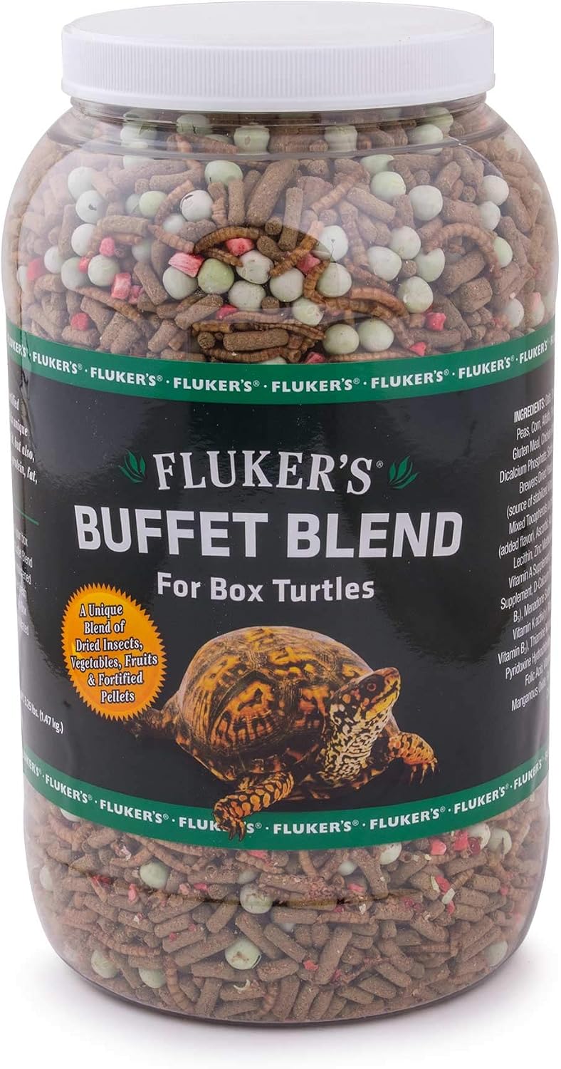 Fluker's Buffet Blend Box Turtle Diet, Insects