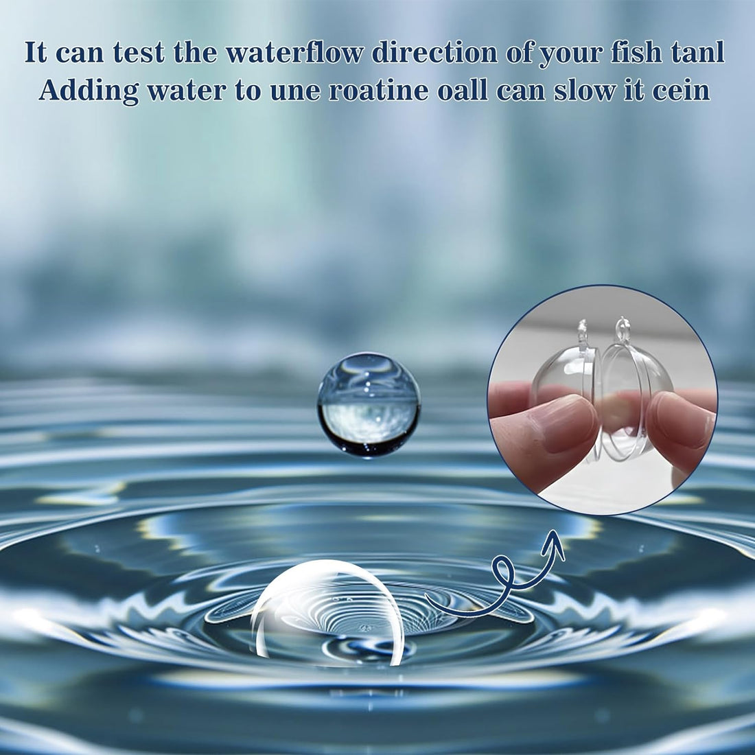 onesimcr Floating Fish Tank Decorations, Aquarium Decorations