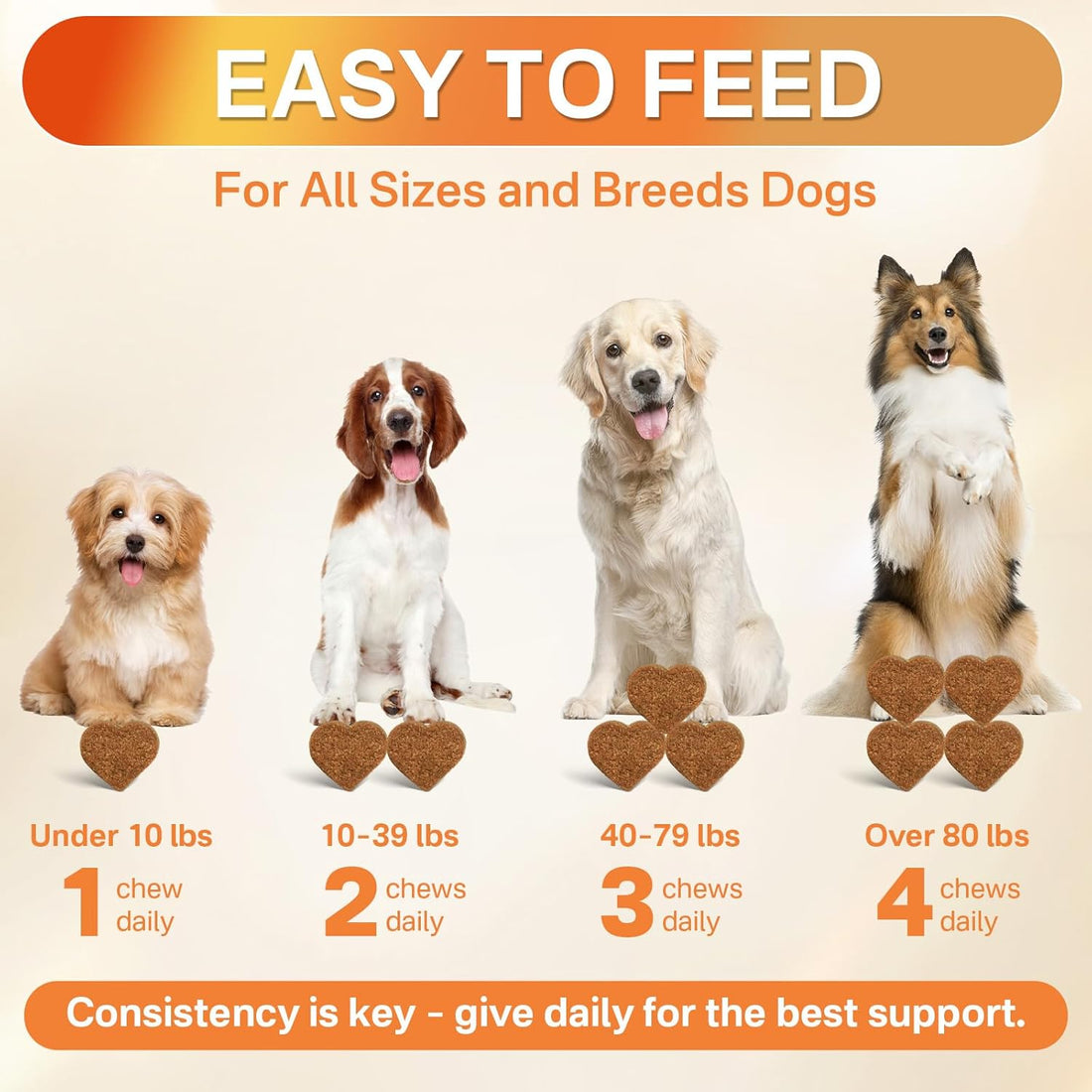 Puyrzoe 5-in-1 Dog Flea and Tick Treatment Chewable