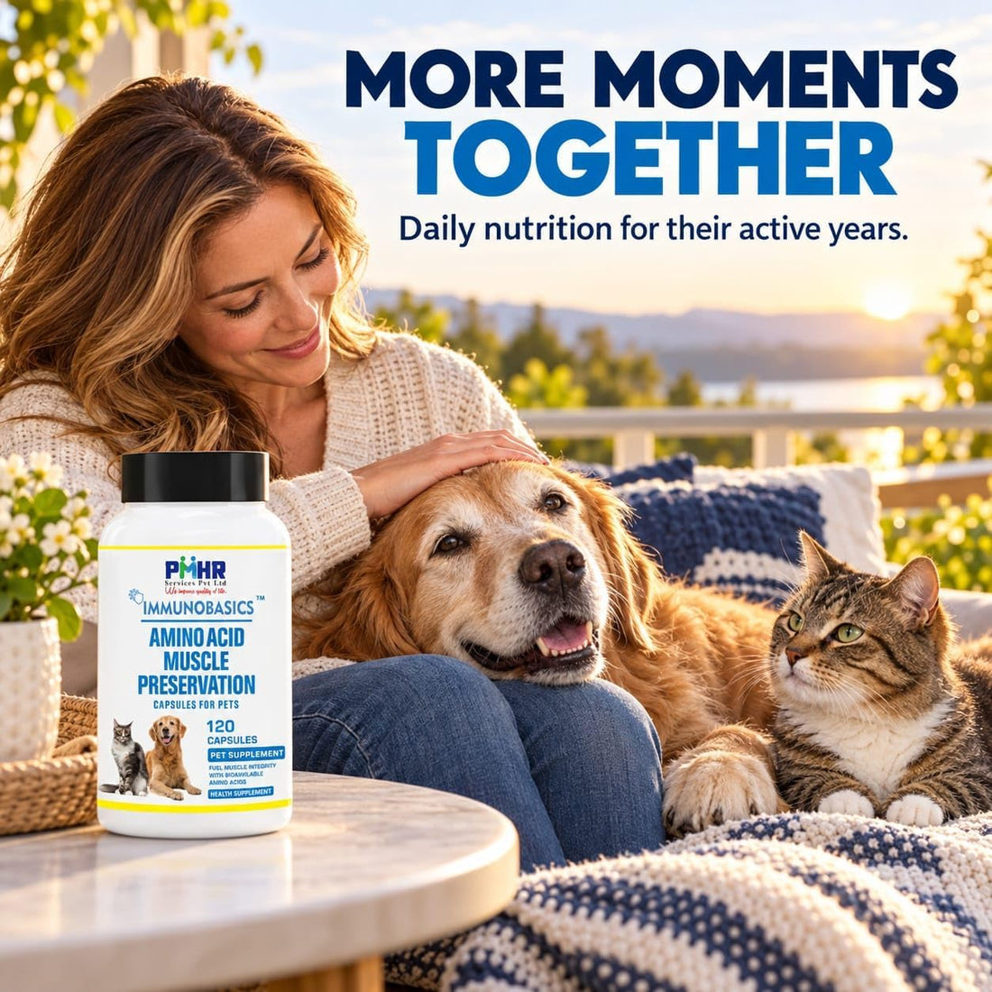 Amino Muscle Preservation Capsules for Dogs & Cats