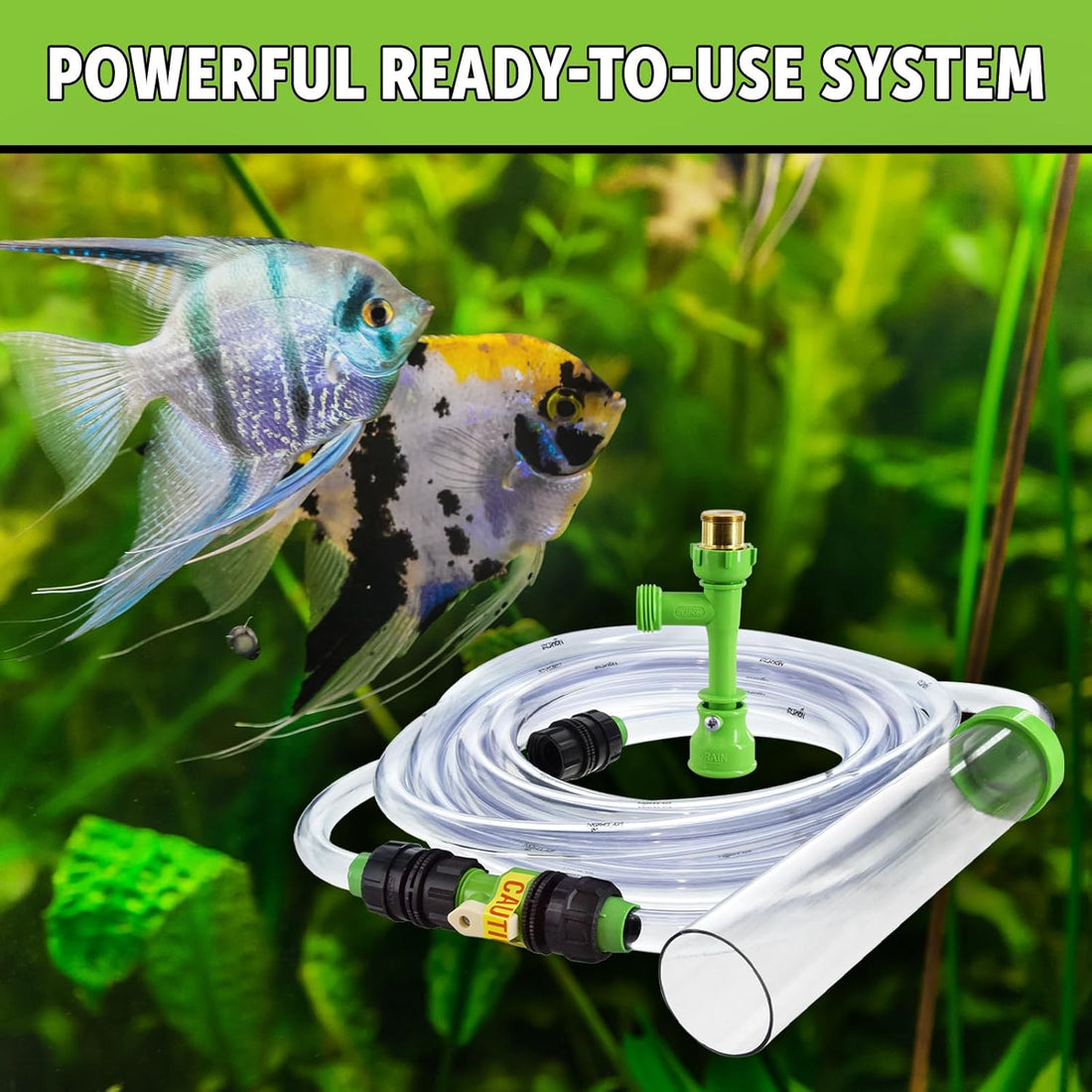 Python No Spill Clean and Fill Aquarium Maintenance System