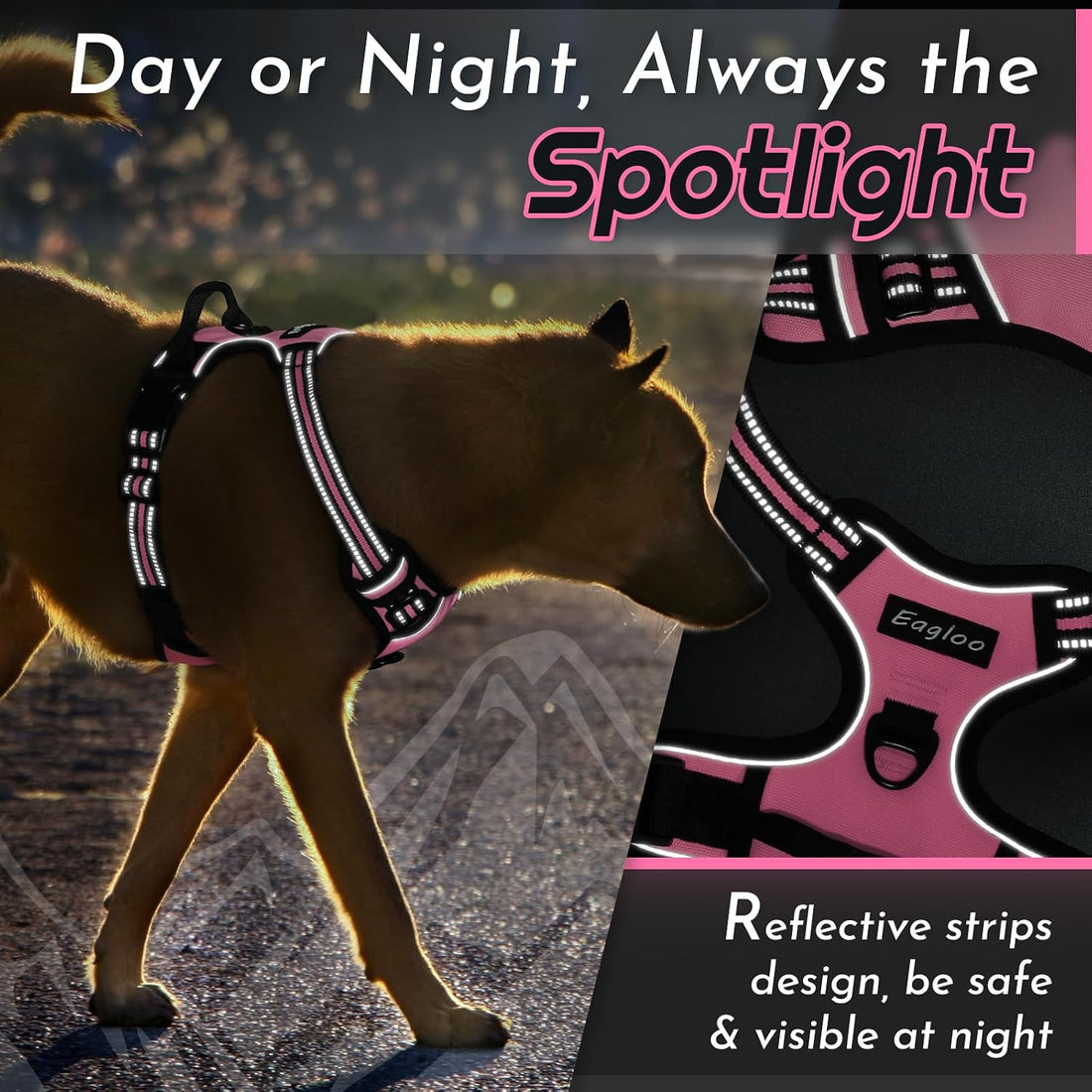 Eagloo Dog Harness for Large Dogs