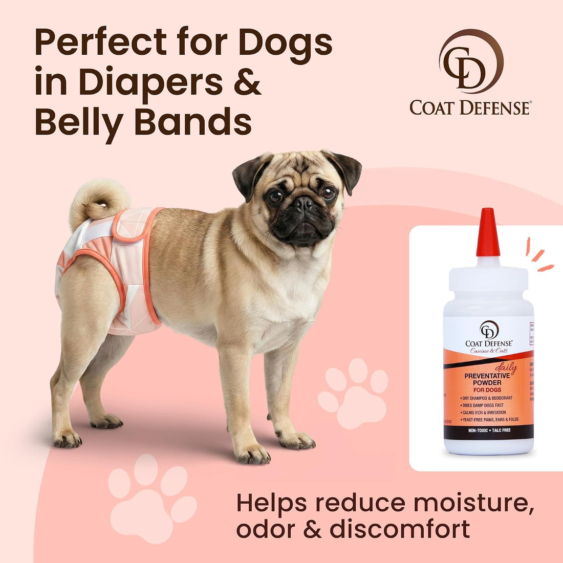 COAT DEFENSE Daily Preventative Powder | Made in USA