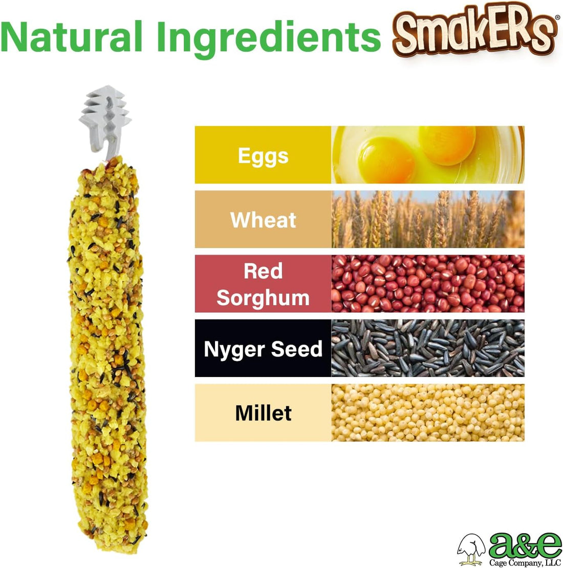 Vitapol Smakers Strawberry Treat Sticks for Parakeets & Budgies