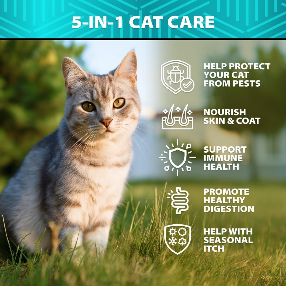 Flea and Tick Prevention for Cats - 500 Treats