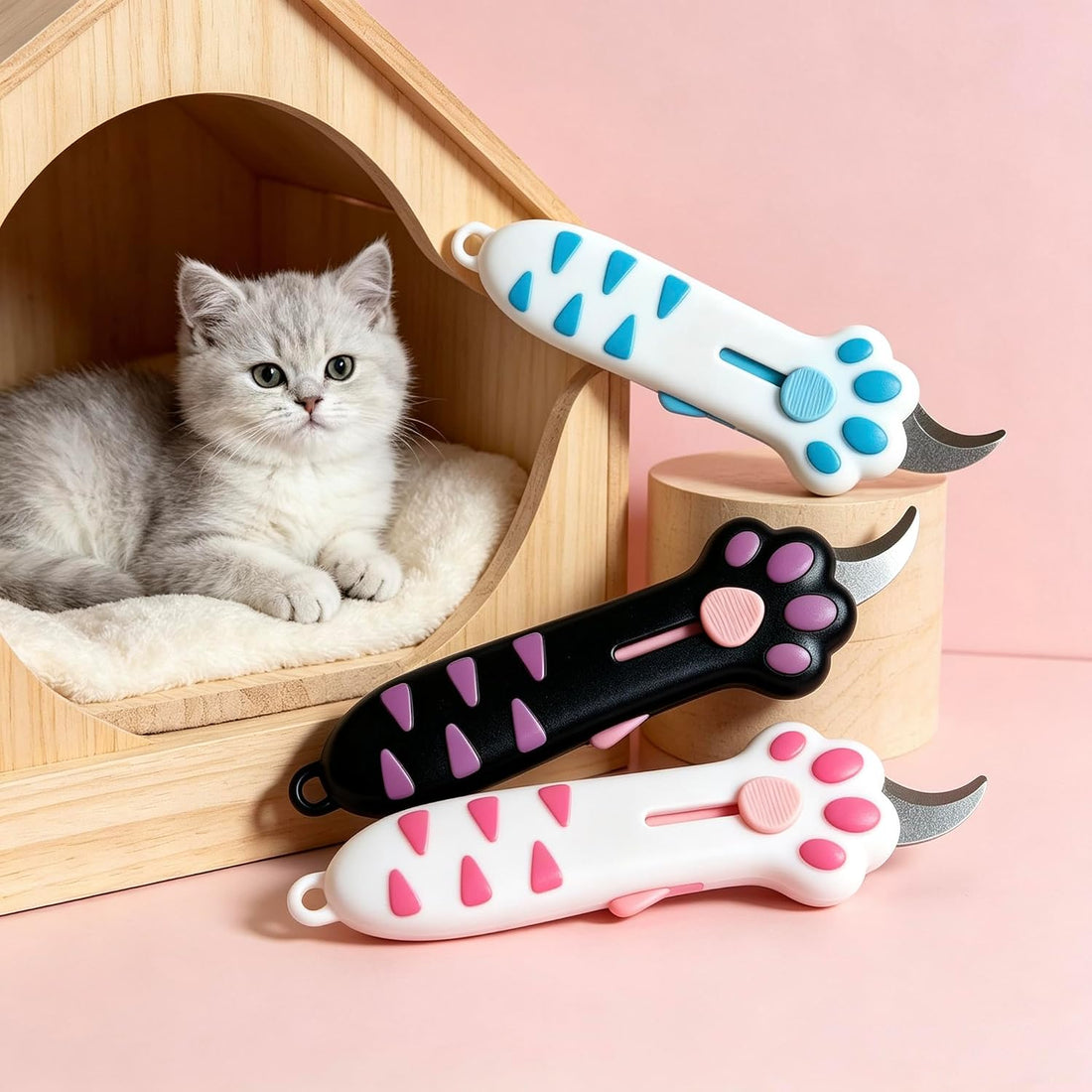 Cat Paw Box Cutter 3-Piece Set