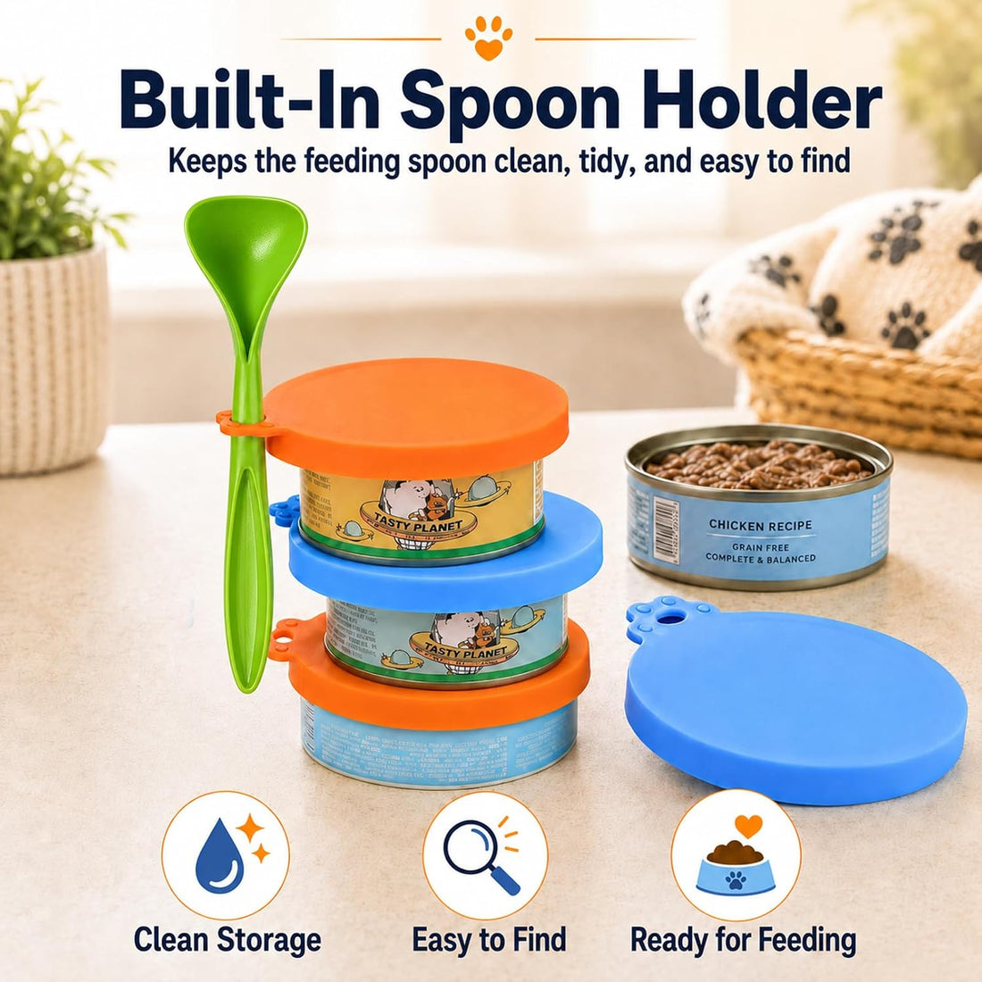 Lydia’s Deal Pet Food Can Covers 2-Pack