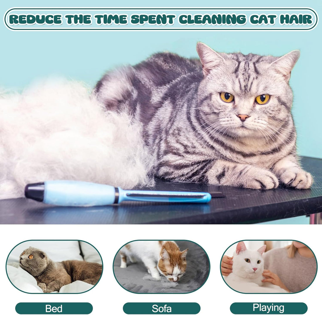 ADNIKIA Cat Pajamas for Cats Only, Sticky Hair Cat Clothes