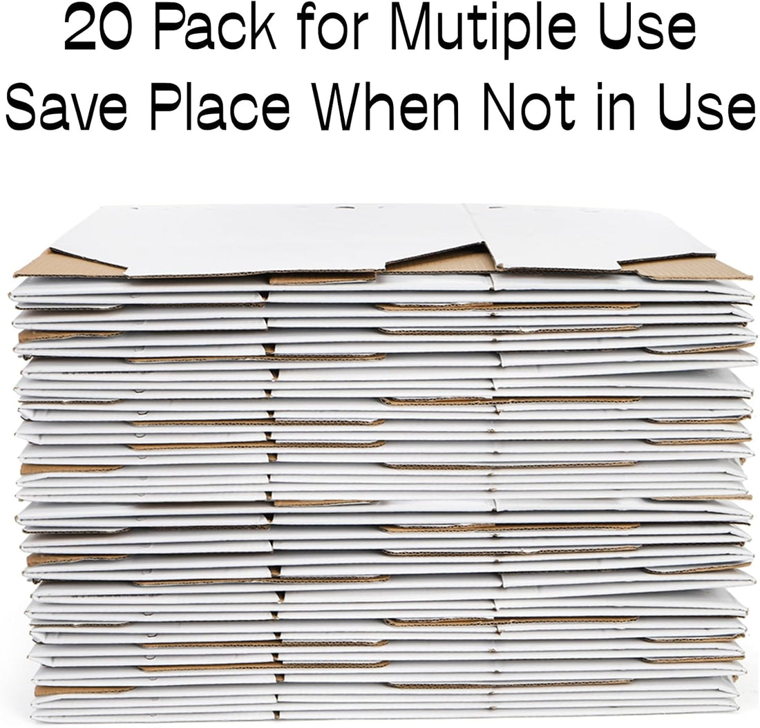 Coloch 20 Pack Cardboard Pet Carrier for Small Pets