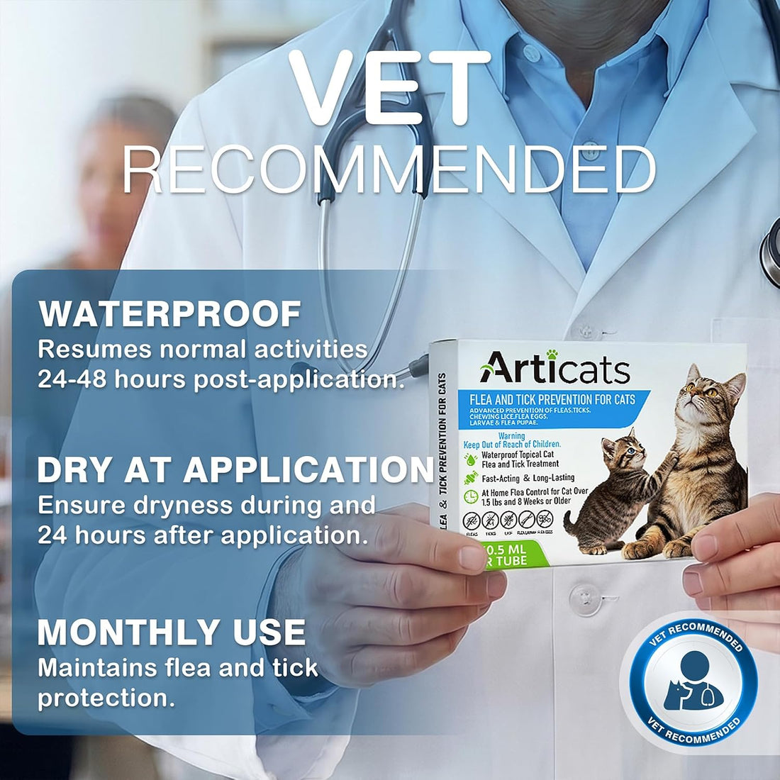 Flea and Tick Prevention for Cats & Kittens