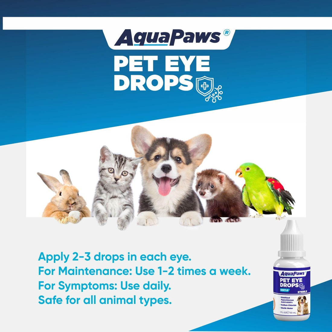 Dog Eye Drops and cat Eye Drops