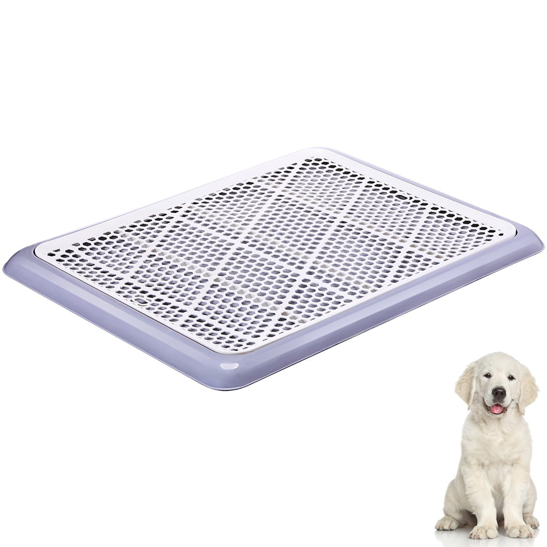 Mifoci Dog Training Pad Holder with Mesh Tray Non-Slip Leak Proof