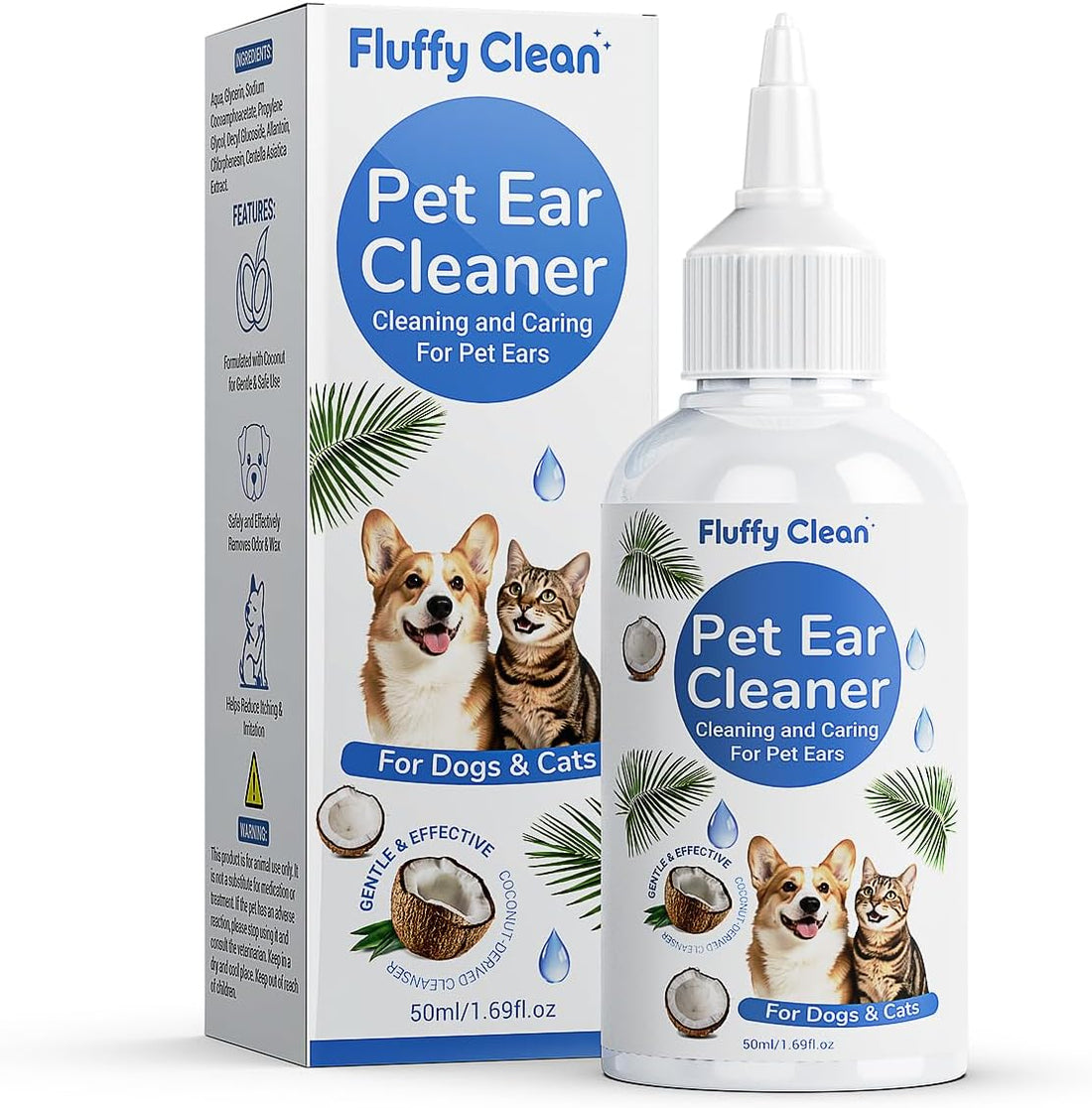 Dog Ear Cleaner - Pet Ear Wash