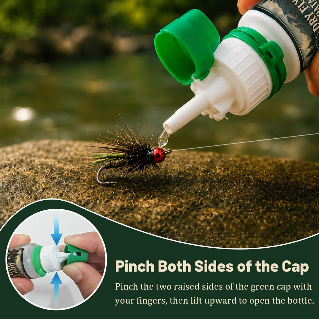 Fly Floatant, Enhanced Buoyancy Fly High Like Natural Insects 30ml