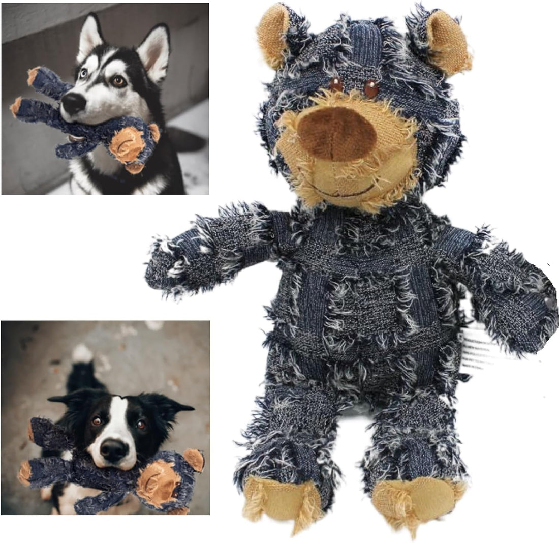 MAXBECK Dog Companion for Heavy Chewers- Indestructible Robust Bear