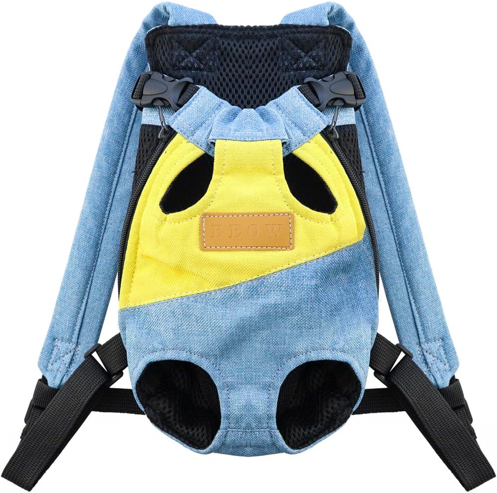 Pet Carrier Backpack, Adjustable Backpack Legs Out Easy-fit Chest