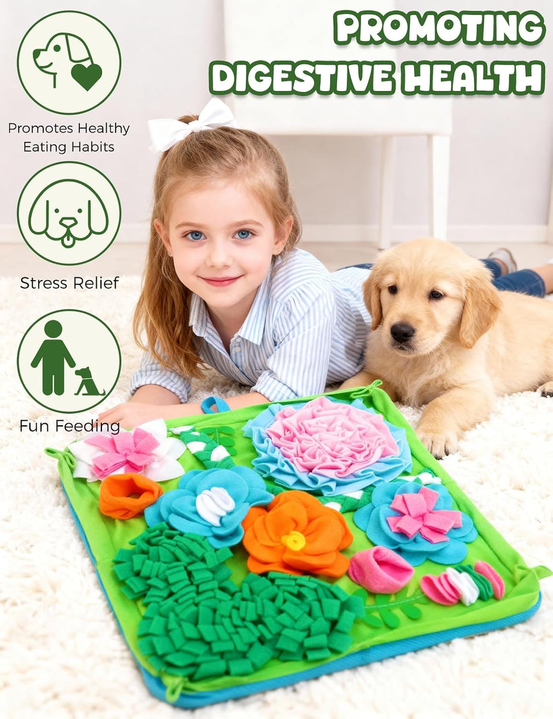 Qxsnuvvlg Snuffle Mat for Dogs