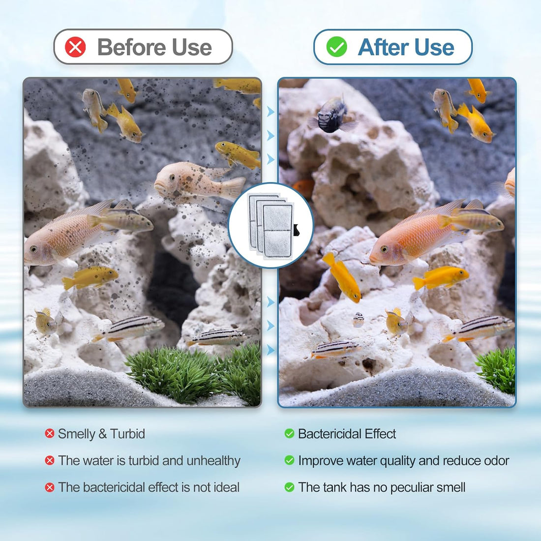 8 Pack Filter Cartridges for Filter