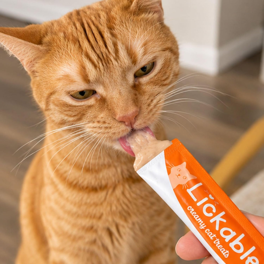 Fieldcrest Farms Lickable Cat Treats, 100 Count Variety Pack