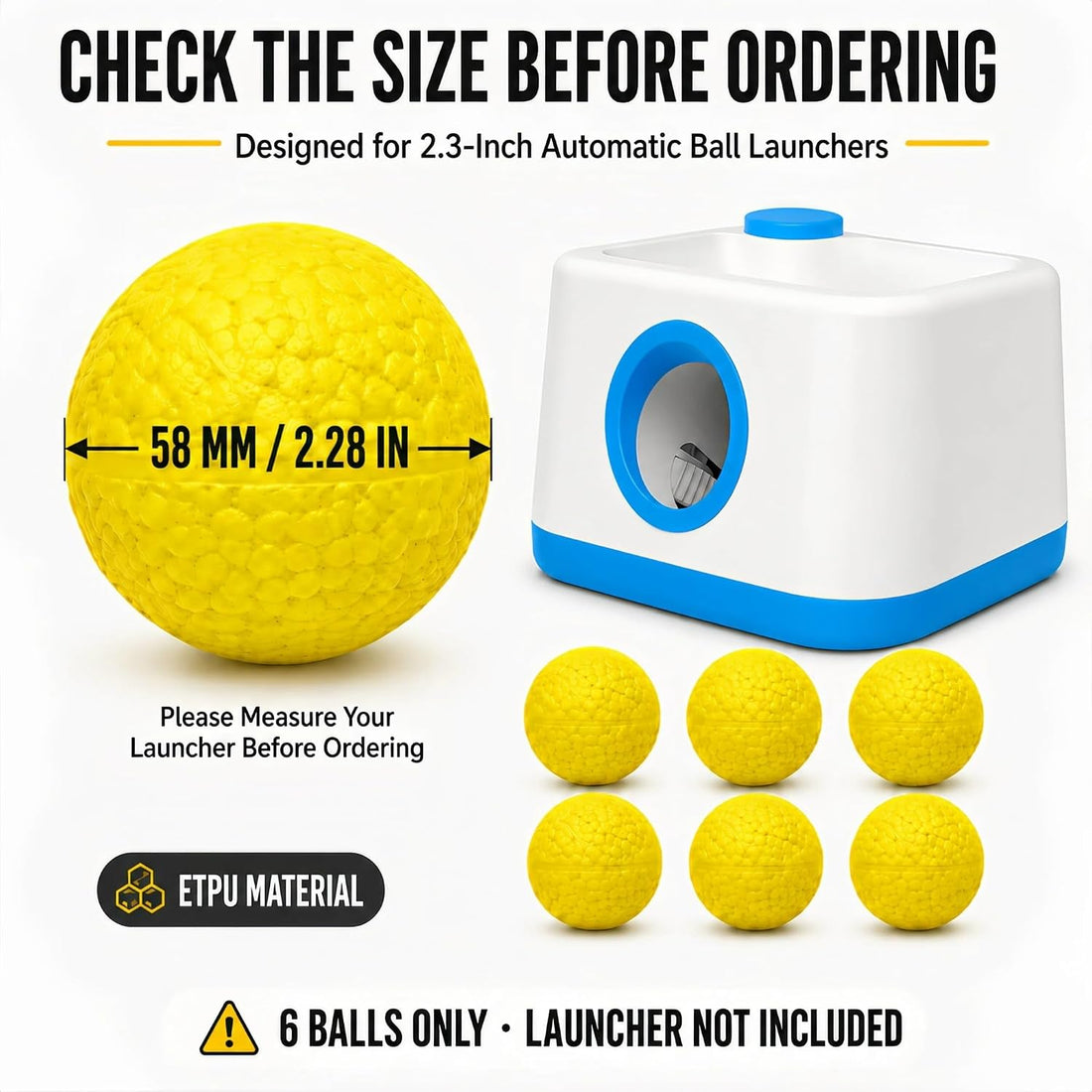 Automatic Dog Ball Launcher for Small Dogs, Interactive Fetch Toy