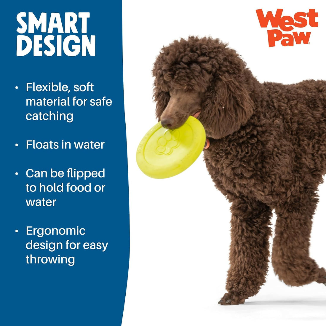 WEST PAW Zisc High-Flying Disc Dog Toy