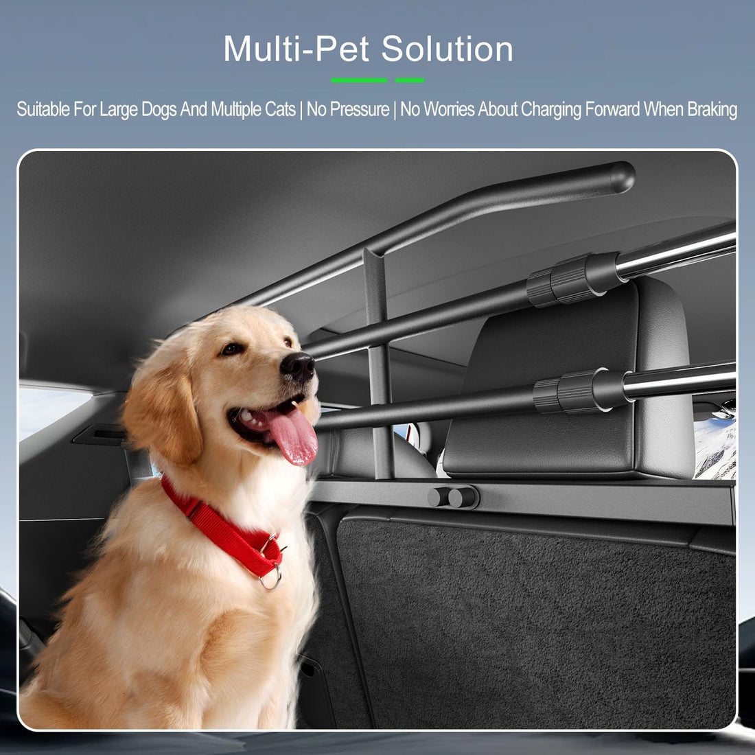 xipoqix Dog Car Barrier Compatible with 2025 2026 Toyota 4Runner