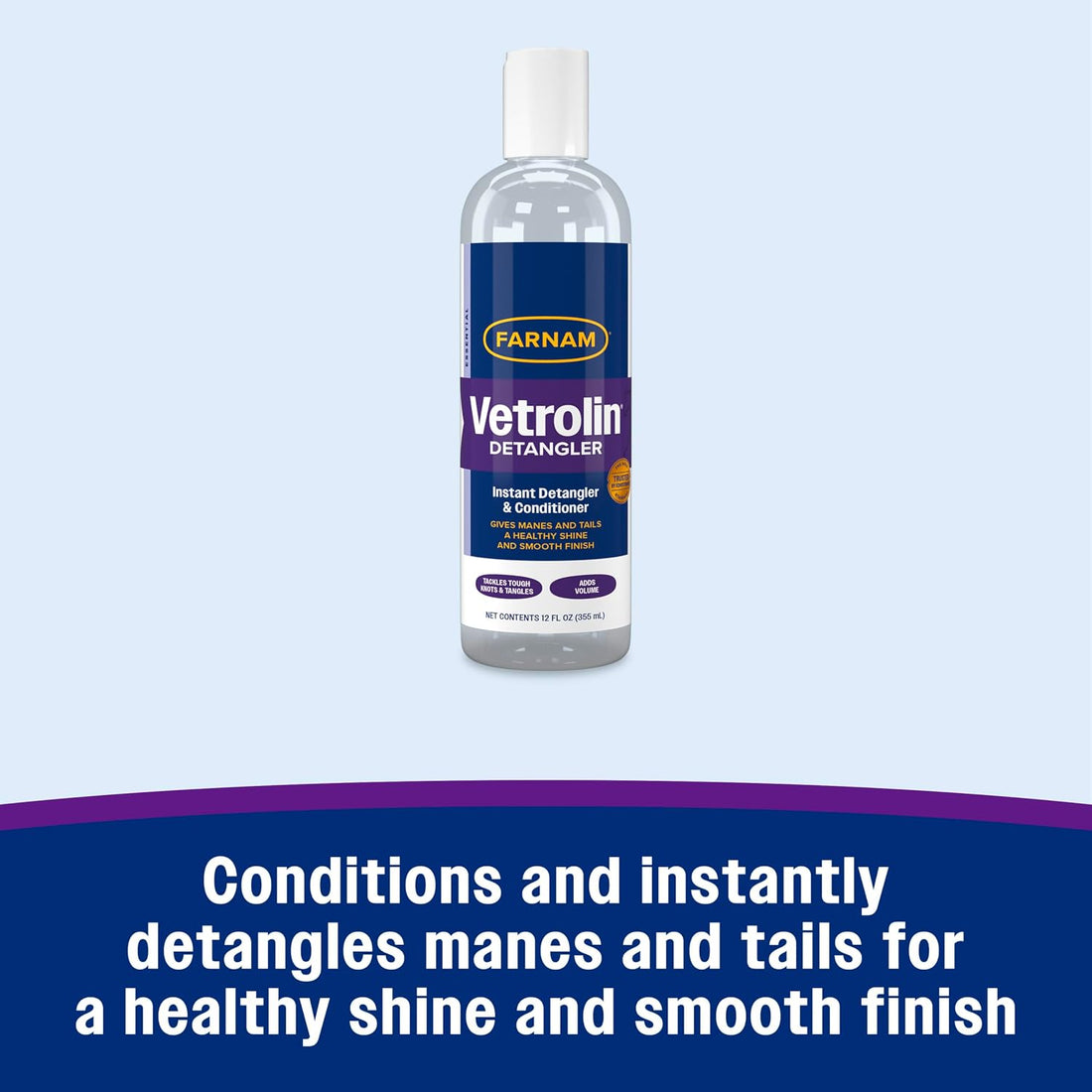 Farnam Vetrolin Detangler and Conditioner for Horse Manes and Tails