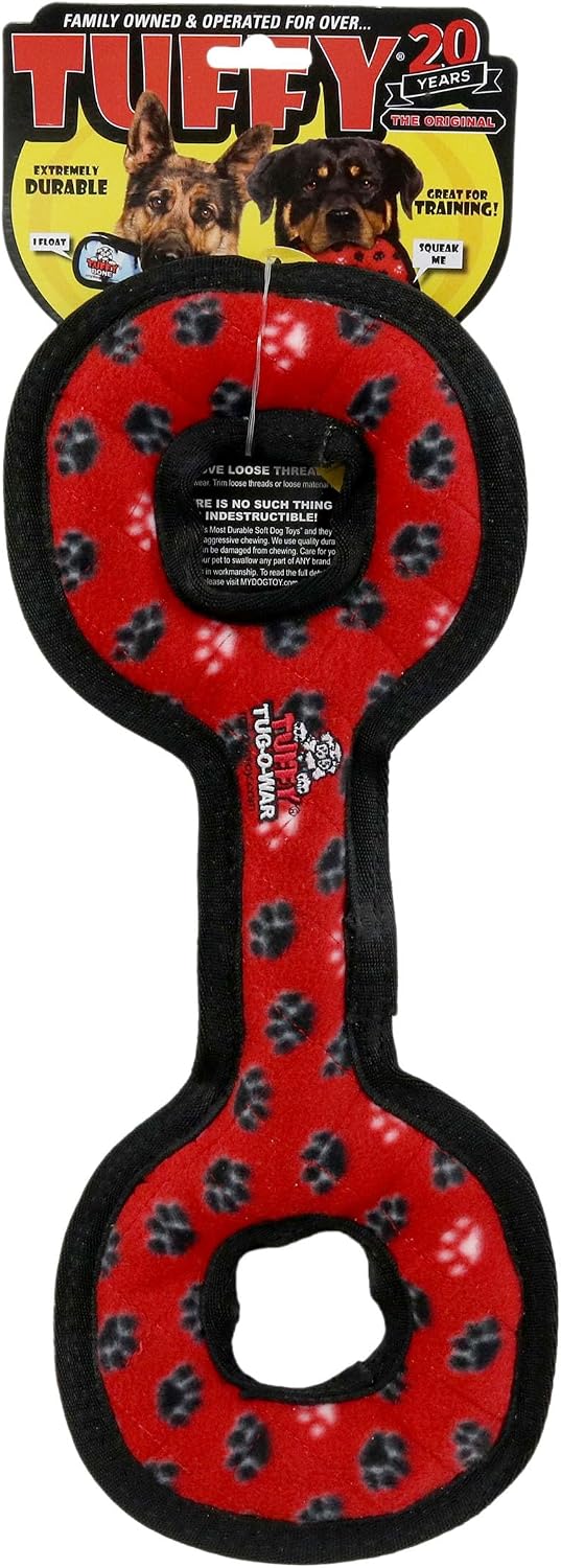 TUFFY® Medium TugOWar Ultra Durable Plush Dog Toy