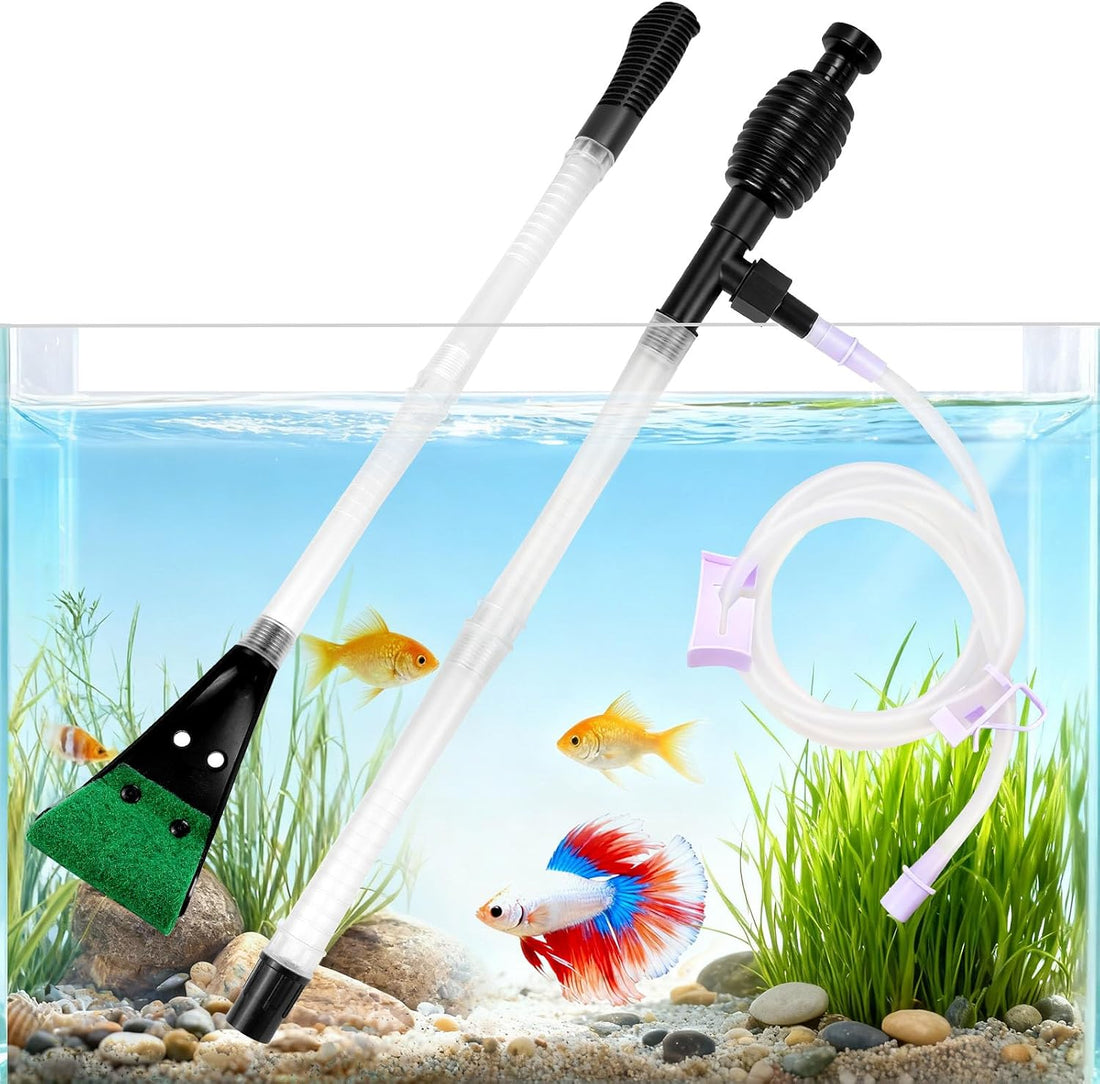 Fish Tank Cleaner Gravel Vacuum for Aquarium