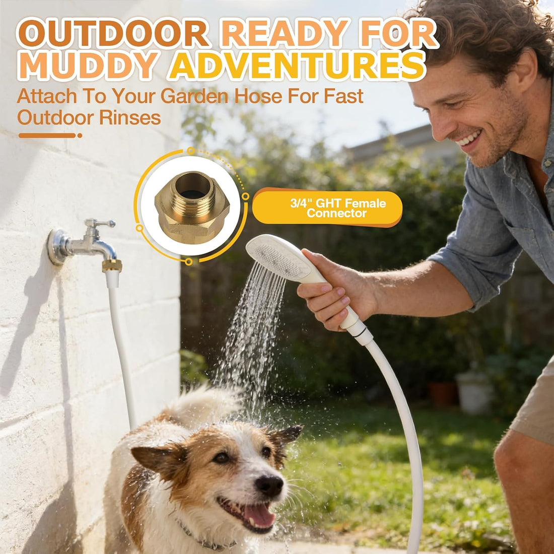 Jamini Dog Shower Attachment