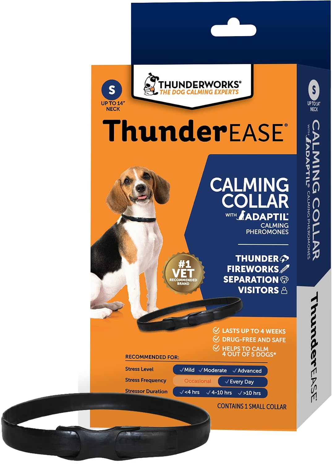 ThunderEase Calming Collar for Dogs (Large)