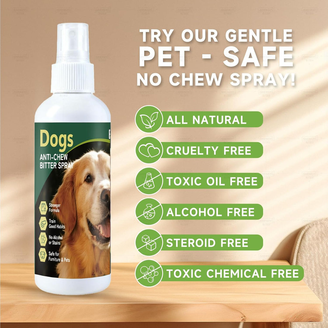 BUGAZOOM Bitter Dog No Chew Spray