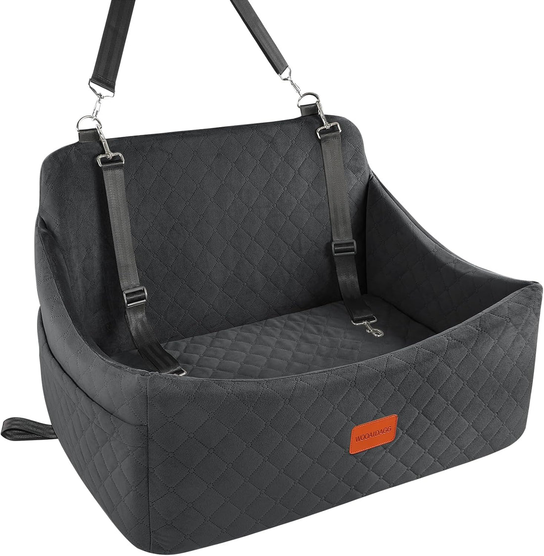 Wooaidagg Dog Car Seat for Medium & Large Dogs Up to 55lbs