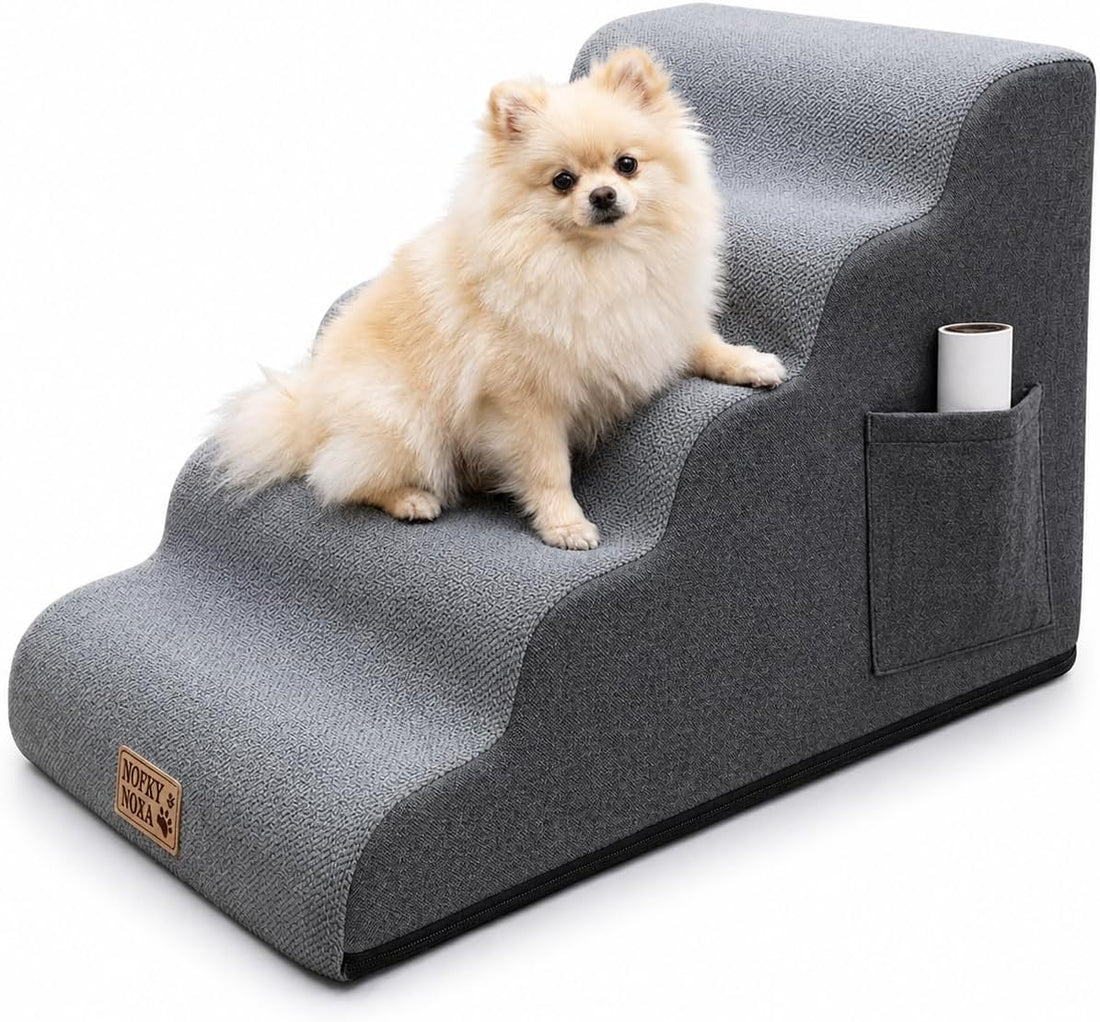 3-Step Dog Stairs for Small Dogs & Cats