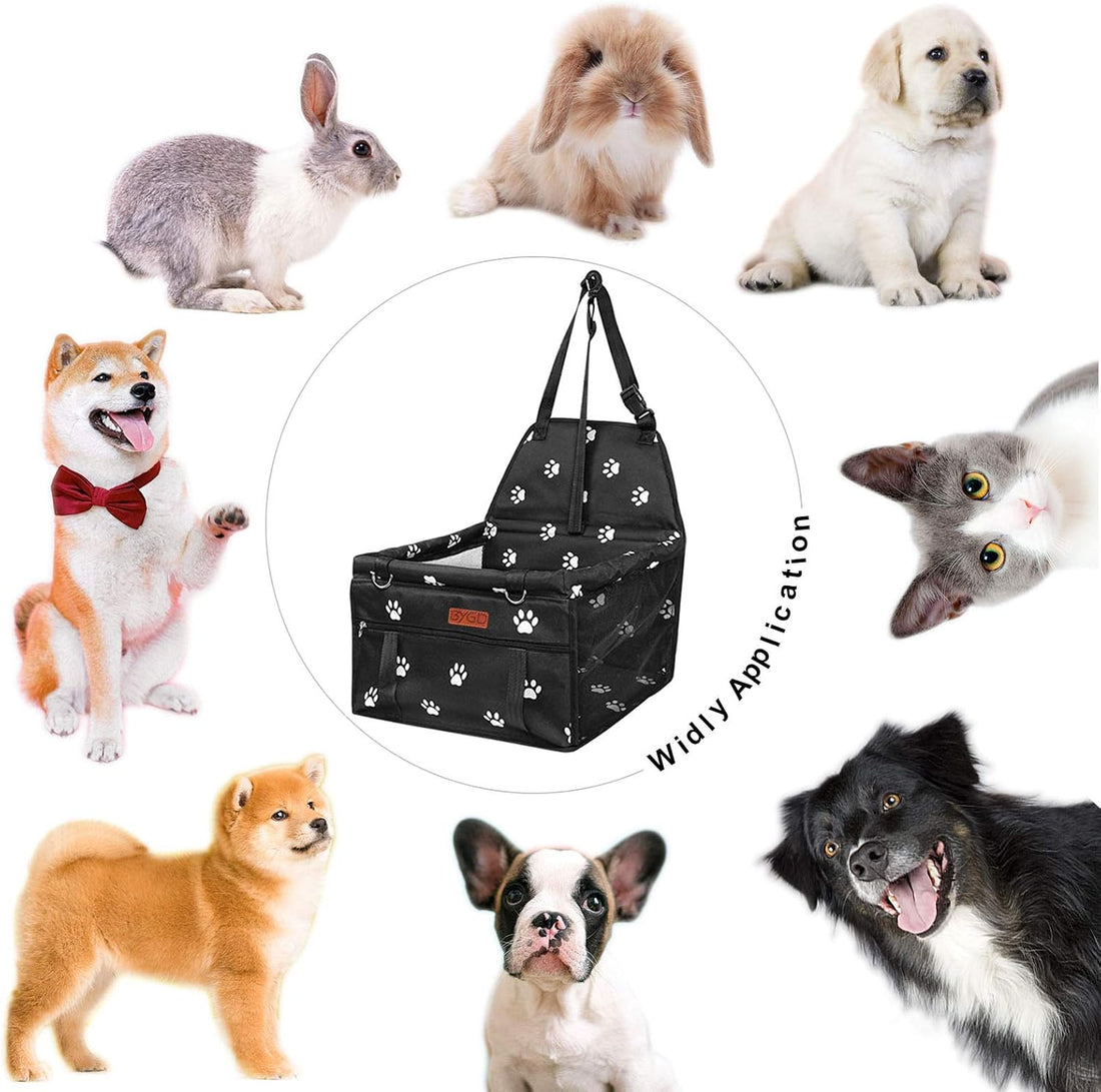BYGD Portable Pet Dog Booster Seat for Small and Medium Pets