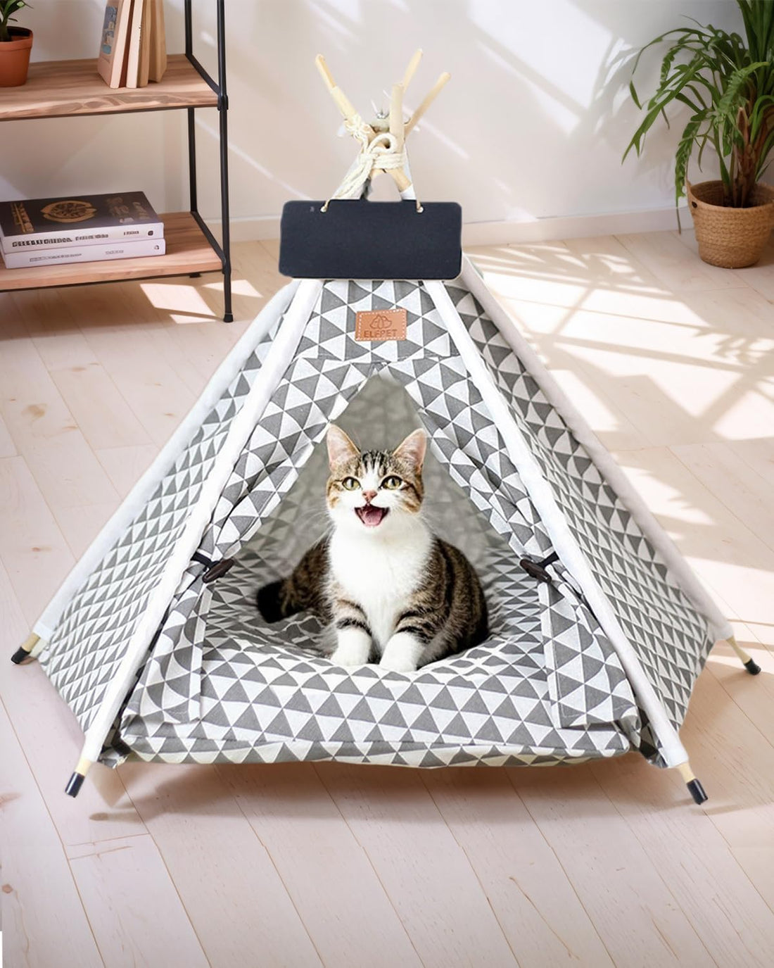 OAOAPLOS® Cat Tent and Dog Tent Bed Teepee