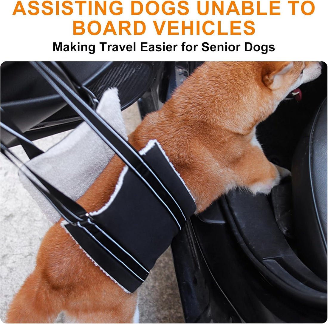 Adjustable Dog Lift Harness Portable Dog Sling for Back Legs