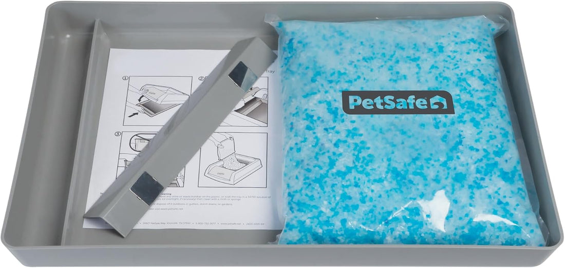 PetSafe ScoopFree Reusable Tray with Crystal Litter, Fresh Scent
