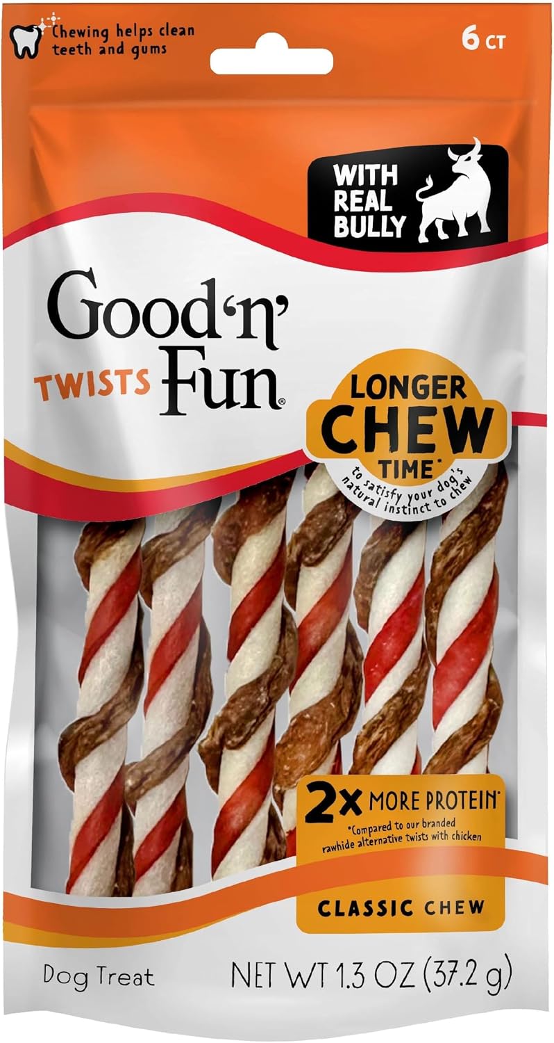 GOOD 'N' FUN Triple Flavor Twists with Bully Chews