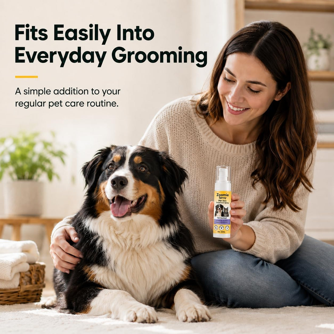 Zoomie Spray for Dogs – for Dog & Cat Skin,50ml
