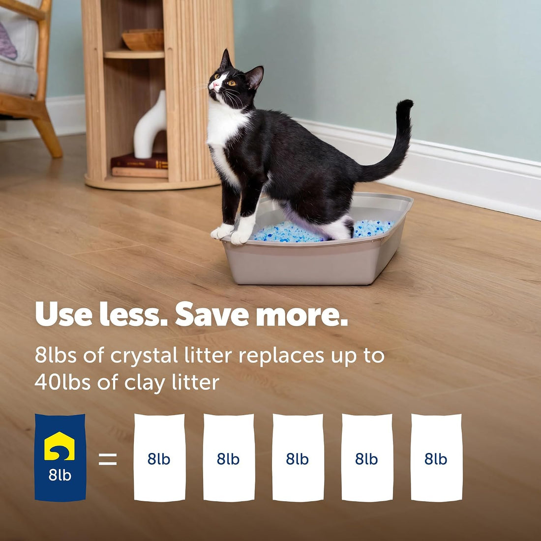 PetSafe ScoopFree Odor Control Crystal Cat Litter, Fresh Scent