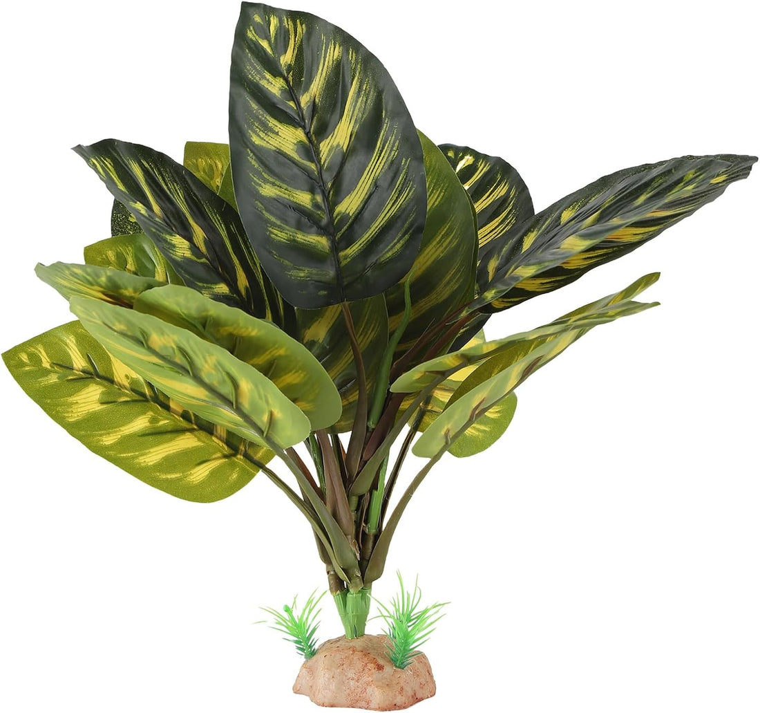 IBWell Reptile Plants - Tortoise Habitat Accessories
