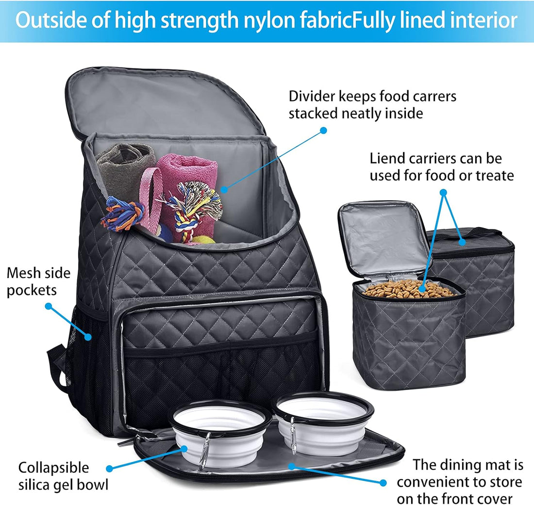 BAGLHER 丨Dog Travel Bag,Airline Approved Pet Supplies Backpack