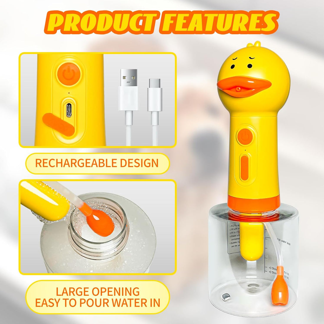 Dog Shampoo Frother,Pet Bath Brush