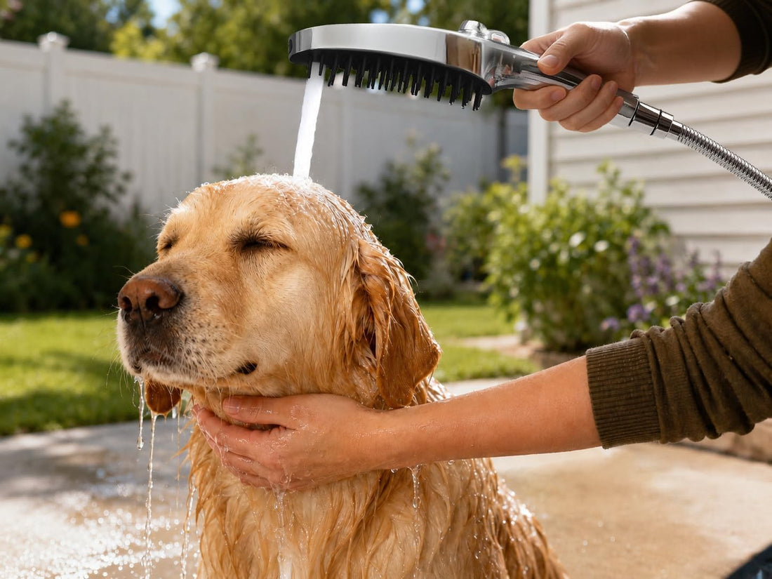 G-Promise 3 Mode Dog Wash Shower Attachment with Pause Mode