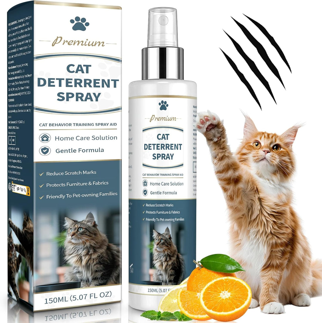 Cat Deterrent Spray for Anti Cat Scratch 150ML