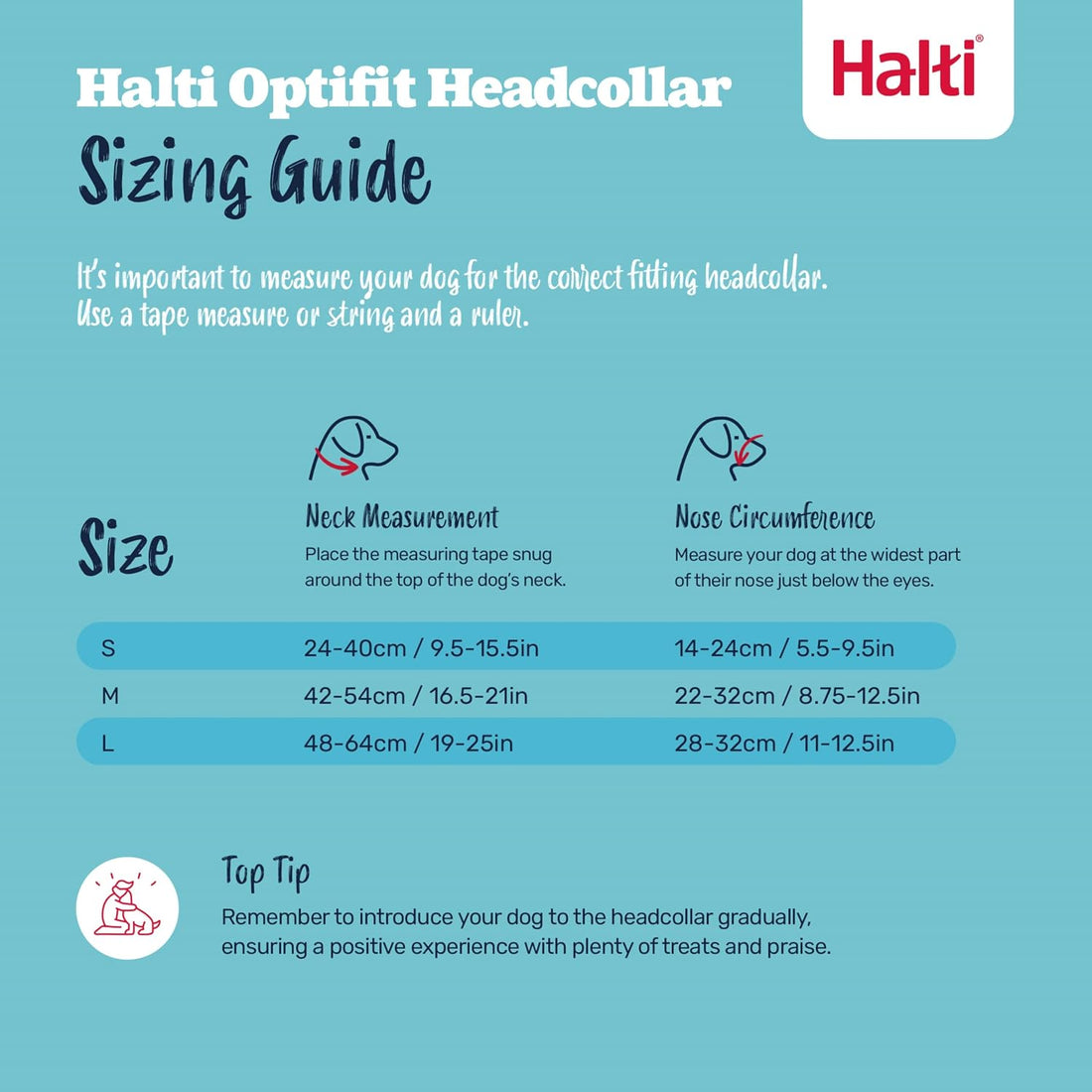 Halti Optifit Headcollar for Dogs | Size L