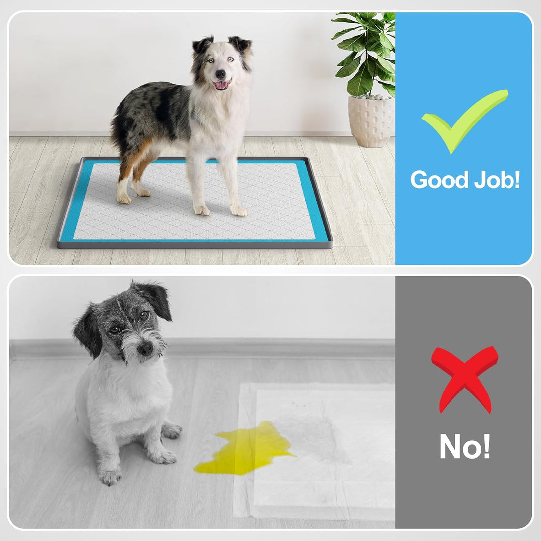 Pee Pad Holder for Dogs,Silicone Dog Puppy Pad Holder