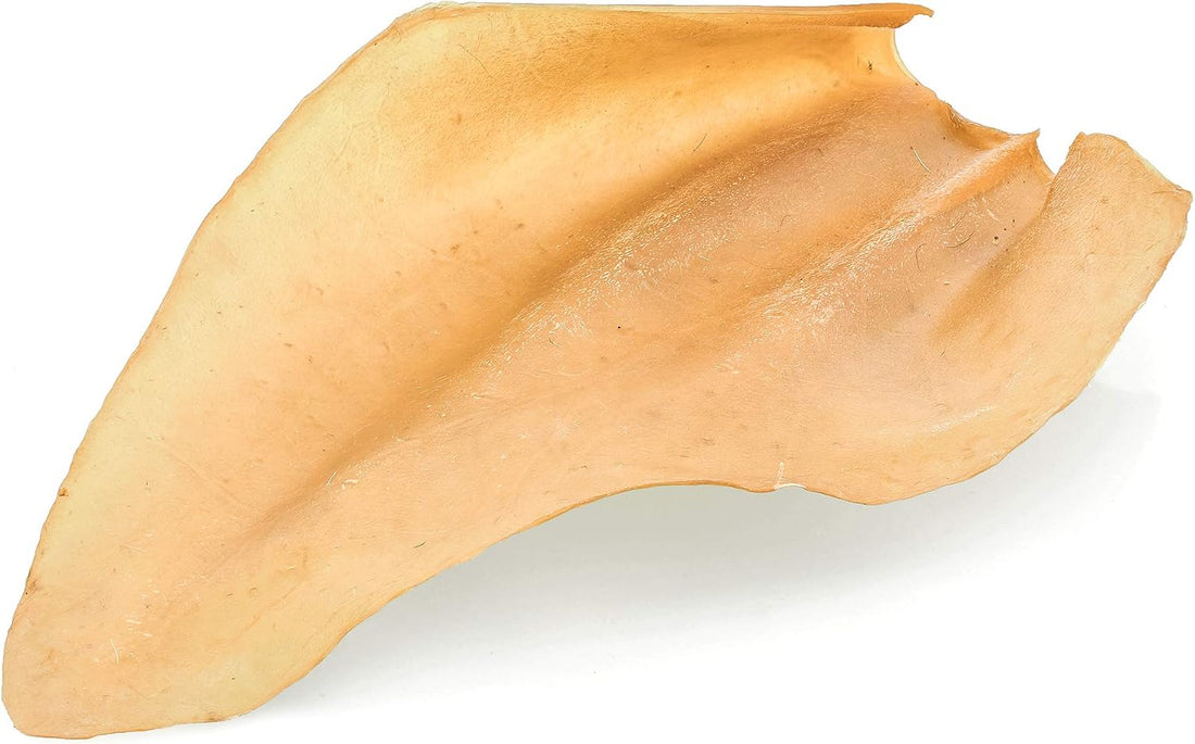 Barkworthies Whole Cow Ears - 12 Count - All-Natural