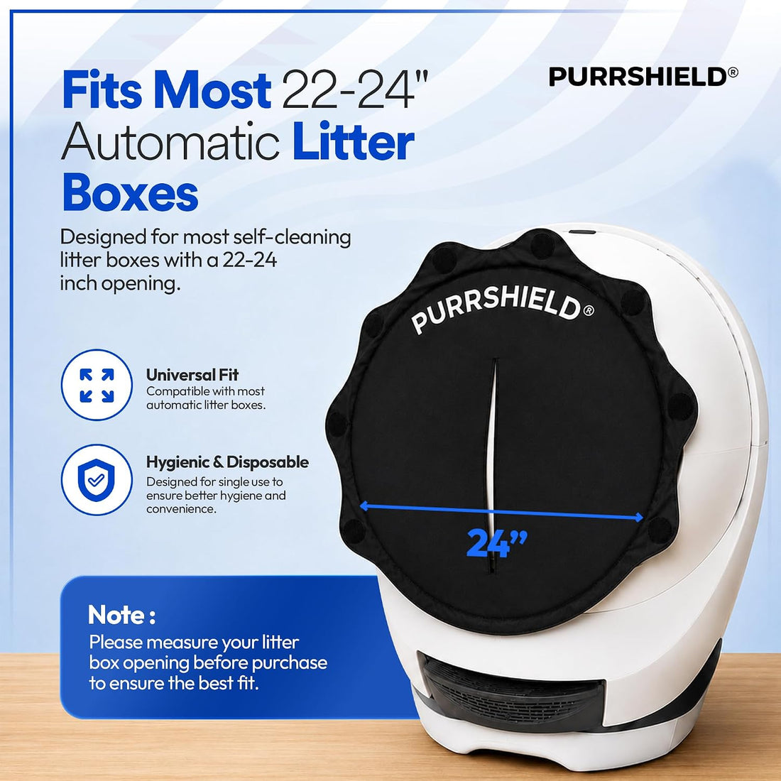 Cover for Universal Self-Cleaning Cat Litter Box
